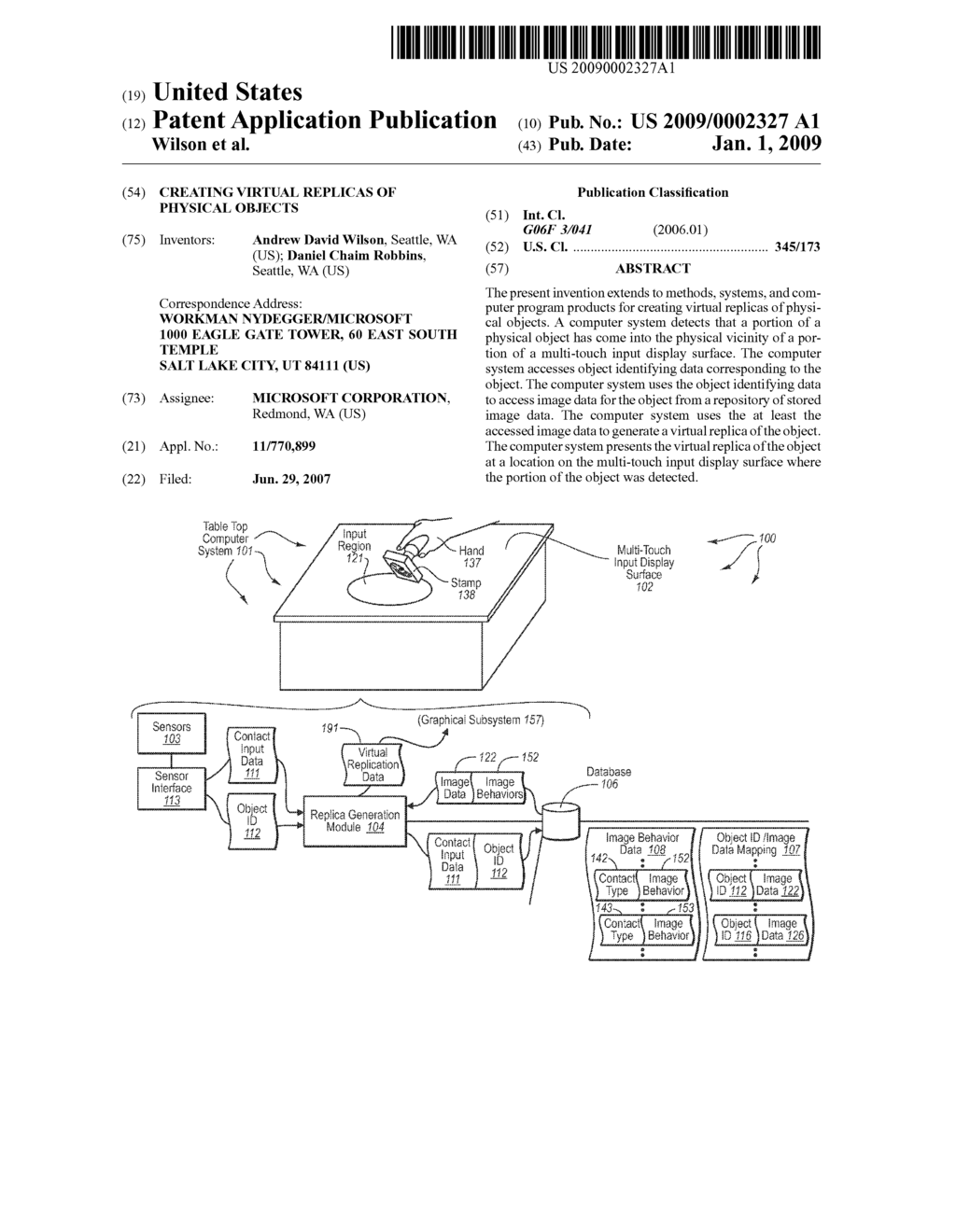 CREATING VIRTUAL REPLICAS OF PHYSICAL OBJECTS - diagram, schematic, and image 01