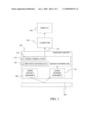 Pointing Device with Optical Positioning on Low-Diffusive Surfaces diagram and image