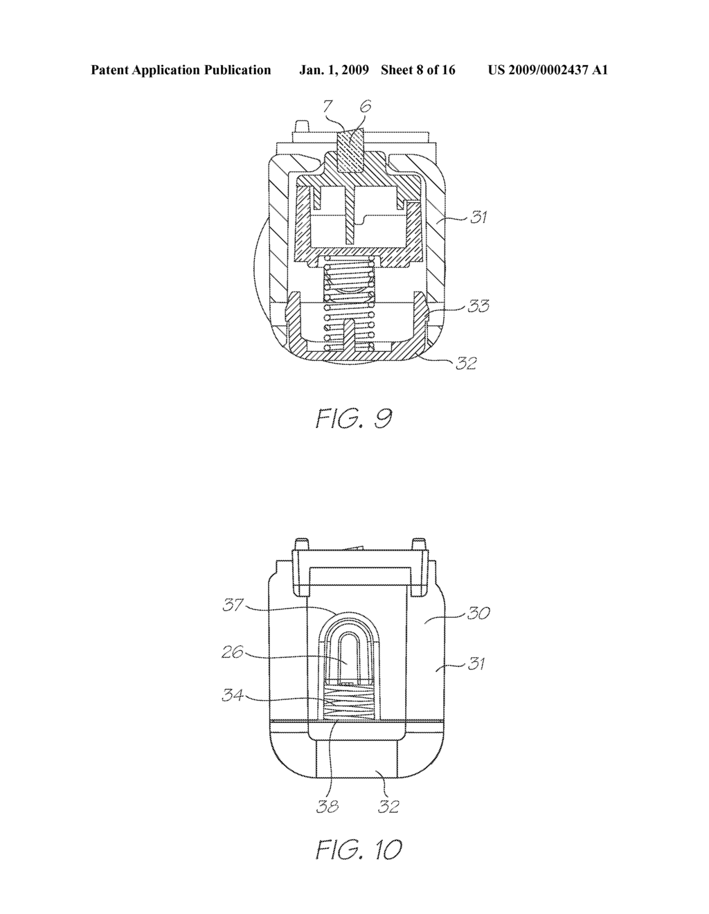 PRINTHEAD ASSEMBLY WITH A PRINT MEDIA GUIDE AND A WICKING ELEMENT - diagram, schematic, and image 09