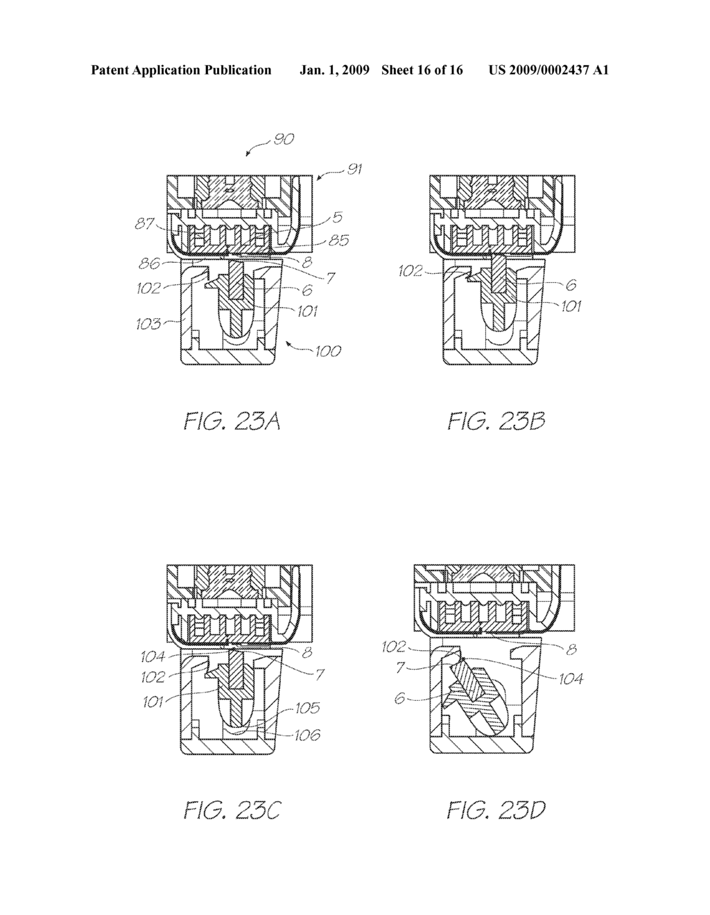 PRINTHEAD ASSEMBLY WITH A PRINT MEDIA GUIDE AND A WICKING ELEMENT - diagram, schematic, and image 17