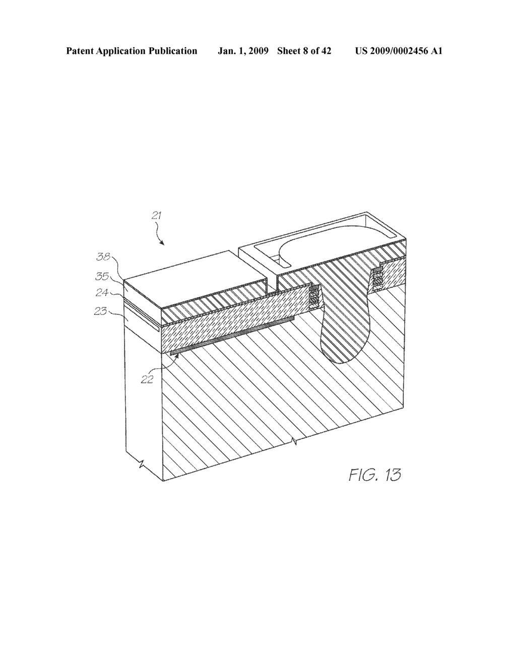 Inkjet Printhead Having High Areal Inkjet Nozzle Density - diagram, schematic, and image 09