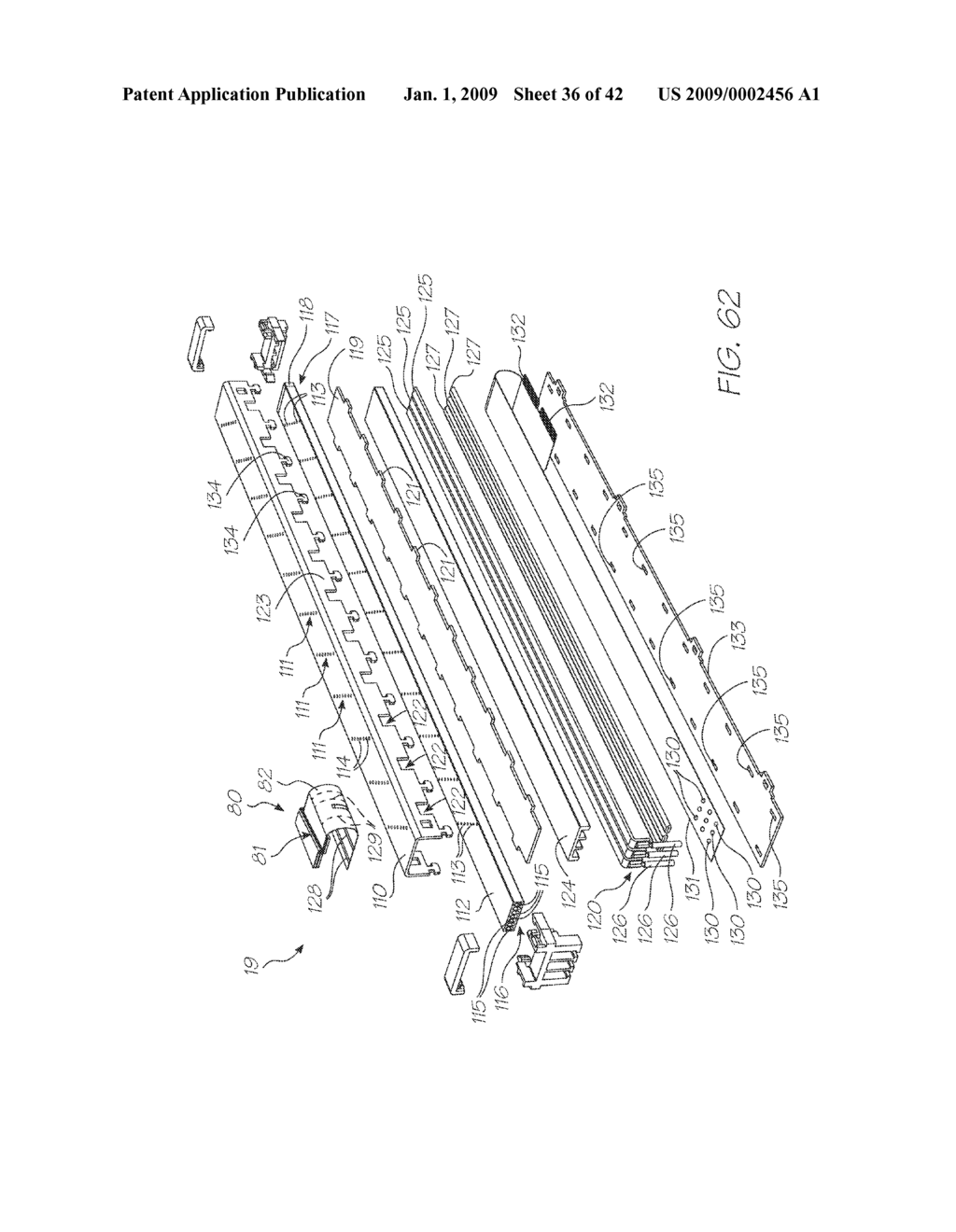 Inkjet Printhead Having High Areal Inkjet Nozzle Density - diagram, schematic, and image 37