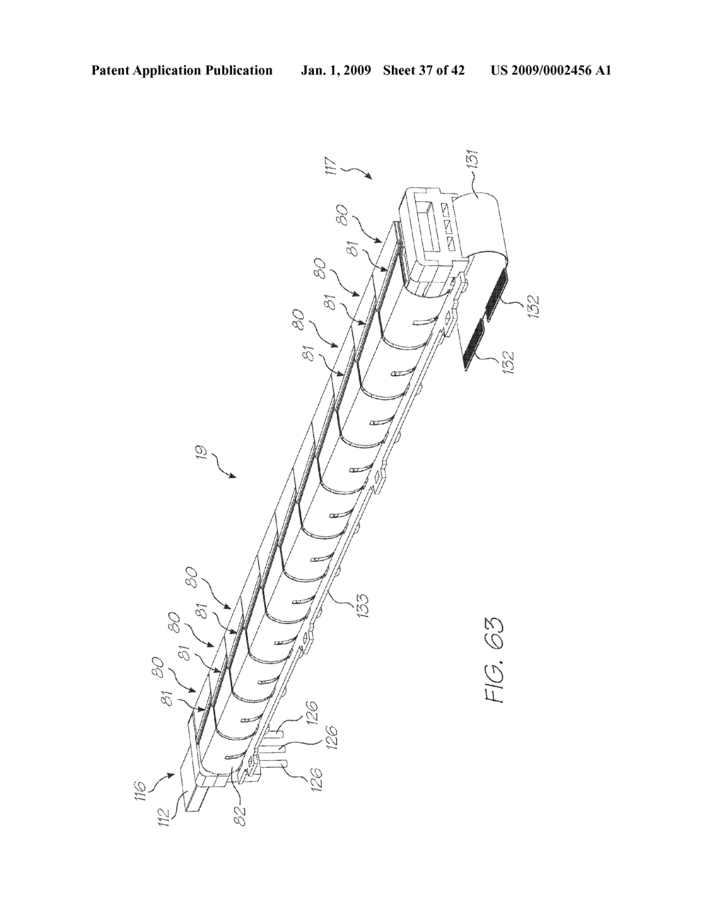 Inkjet Printhead Having High Areal Inkjet Nozzle Density - diagram, schematic, and image 38