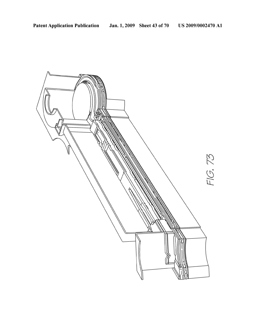 Camera Printhead Assembly With Baffles To Retard Ink Acceleration - diagram, schematic, and image 44