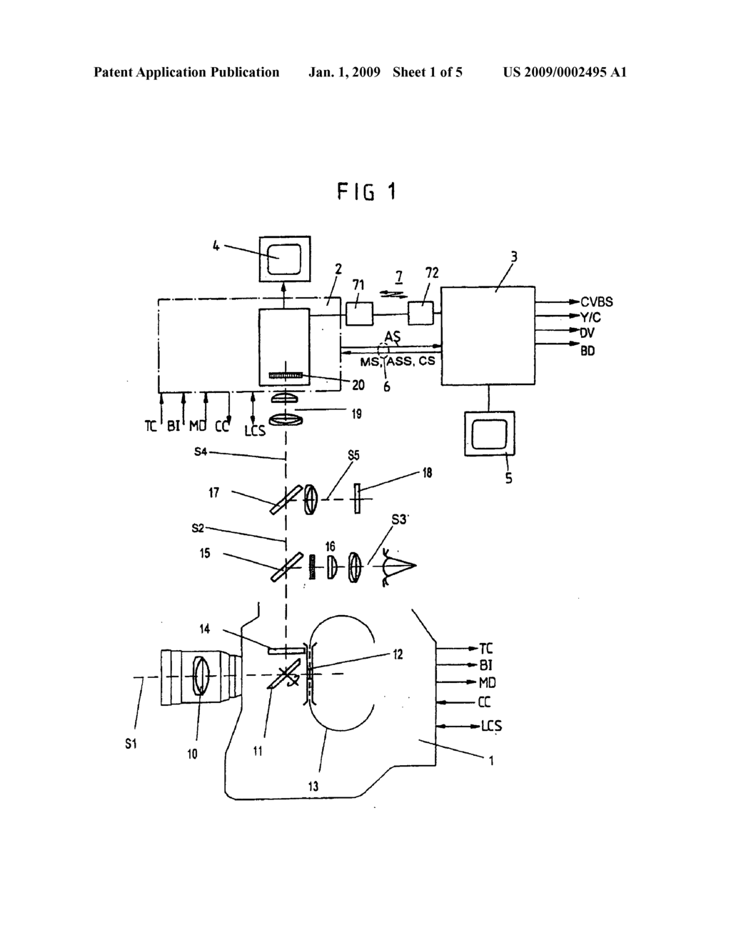 Method for Monitoring Set Parameters of a Motion-Picture Camera - diagram, schematic, and image 02