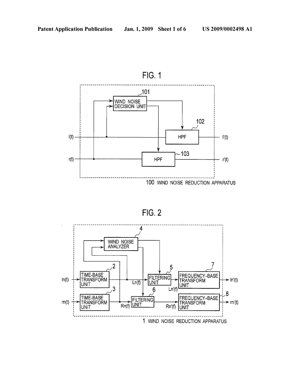 Wind Noise Reduction Apparatus, Audio Signal Recording Apparatus And Imaging Apparatus - diagram, schematic, and image 02