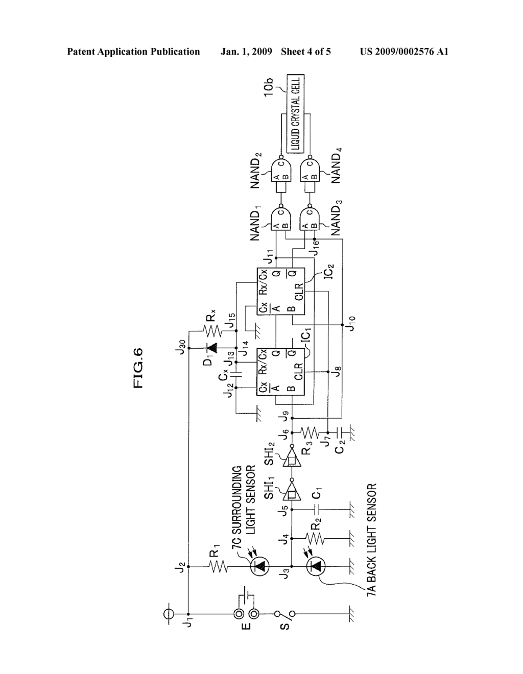 LIQUID CRYSTAL GLARE-PROOF MIRROR - diagram, schematic, and image 05