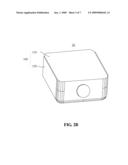 Housing Assembly and Projection Device Having the Same diagram and image