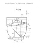 Laser radar apparatus for three-dimensional detection of objects diagram and image