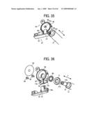 Optical encoder, method for preparing the optical encoder, and moving speed controlling device and apparatus using the optical encoder diagram and image