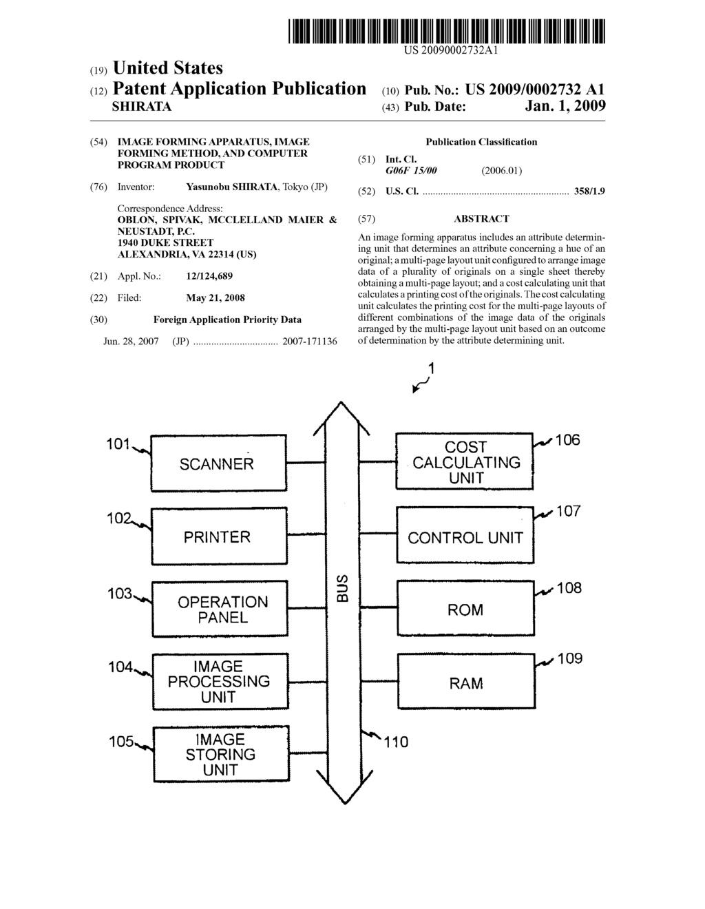 IMAGE FORMING APPARATUS, IMAGE FORMING METHOD, AND COMPUTER PROGRAM PRODUCT - diagram, schematic, and image 01