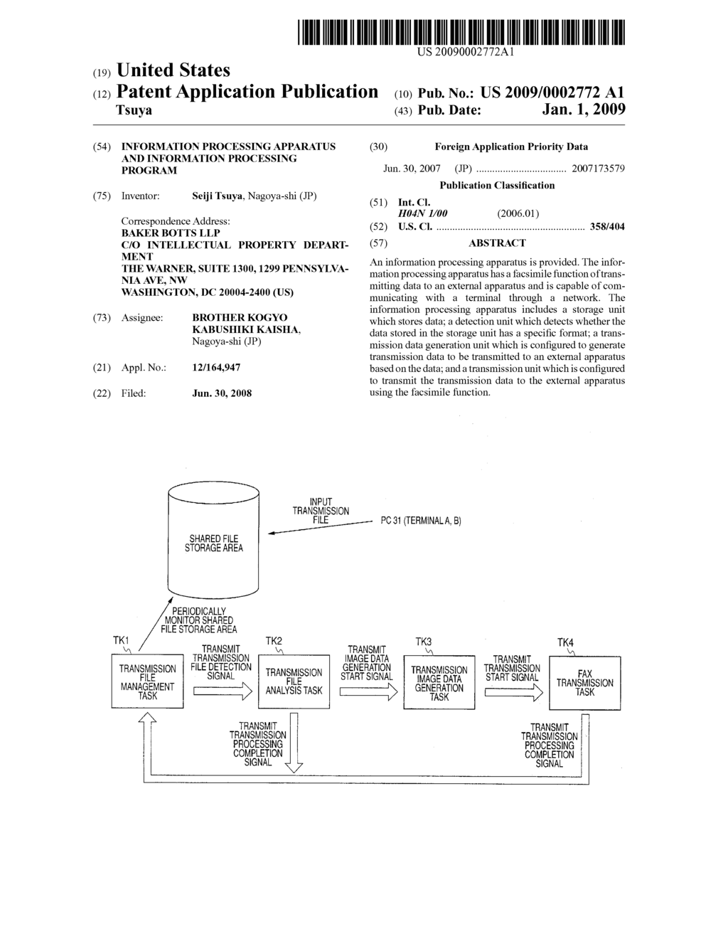 INFORMATION PROCESSING APPARATUS AND INFORMATION PROCESSING PROGRAM - diagram, schematic, and image 01