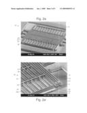 Micro-electromechanical voltage tunable capacitor and and filter devices diagram and image