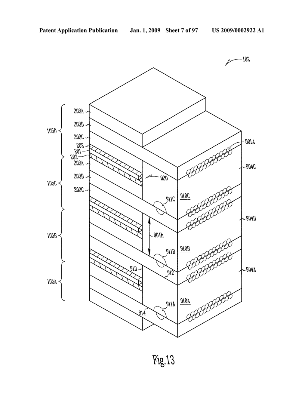 Method and apparatus for providing flexible partially etched capacitor electrode interconnect - diagram, schematic, and image 08