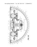 Linear lighting system having a spinal structure and an optical system separately installable thereon diagram and image