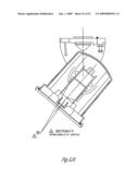 GEARED TILT MECHANISM FOR ENSURING HORIZONTAL OPERATION OF ARC LAMP diagram and image