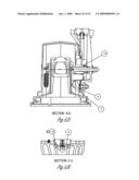 GEARED TILT MECHANISM FOR ENSURING HORIZONTAL OPERATION OF ARC LAMP diagram and image