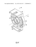 GEARED TILT MECHANISM FOR ENSURING HORIZONTAL OPERATION OF ARC LAMP diagram and image