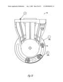 GEARED TILT MECHANISM FOR ENSURING HORIZONTAL OPERATION OF ARC LAMP diagram and image