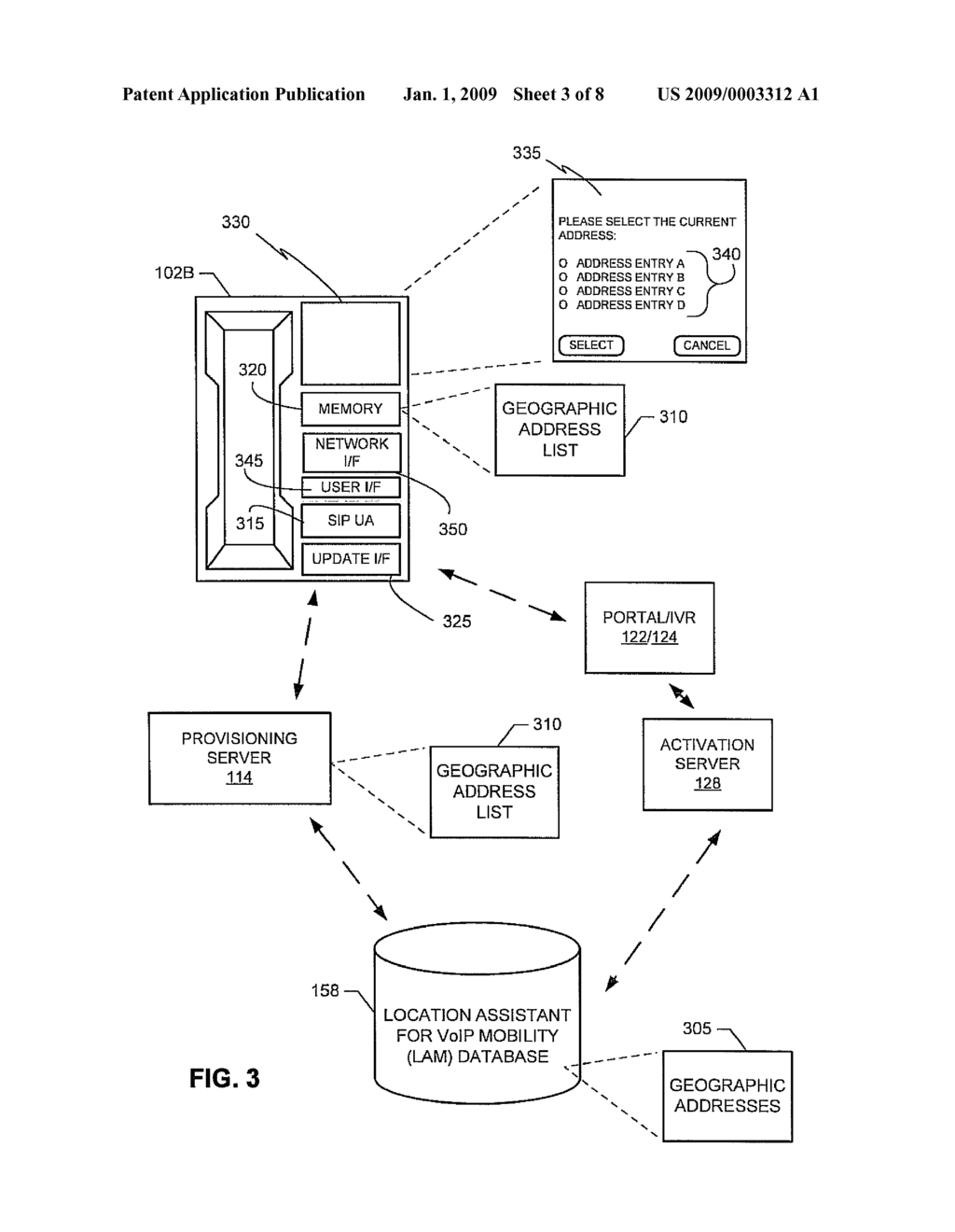 METHODS AND APPARATUS TO PROVIDE ENHANCED 911 (E911) SERVICES FOR NOMADIC USERS - diagram, schematic, and image 04