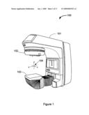 Non-collocated imaging and treatment in image-guided radiation treatment systems diagram and image