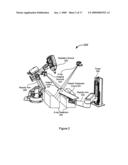 Non-collocated imaging and treatment in image-guided radiation treatment systems diagram and image