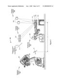 Non-collocated imaging and treatment in image-guided radiation treatment systems diagram and image