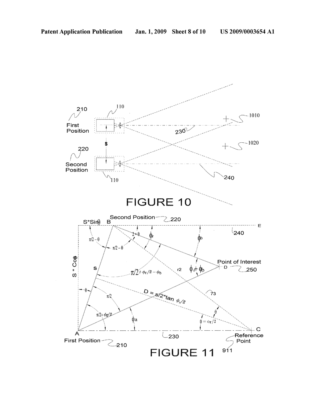 SINGLE-APERATURE PASSIVE RANGEFINDER AND METHOD OF DETERMINING A RANGE - diagram, schematic, and image 09