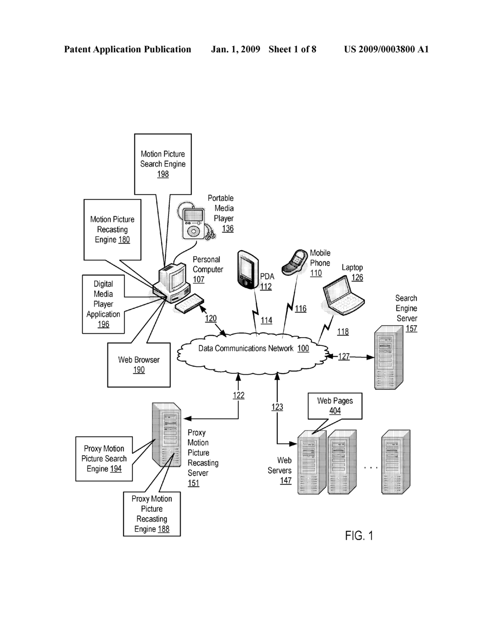 Recasting Search Engine Results As A Motion Picture With Audio - diagram, schematic, and image 02