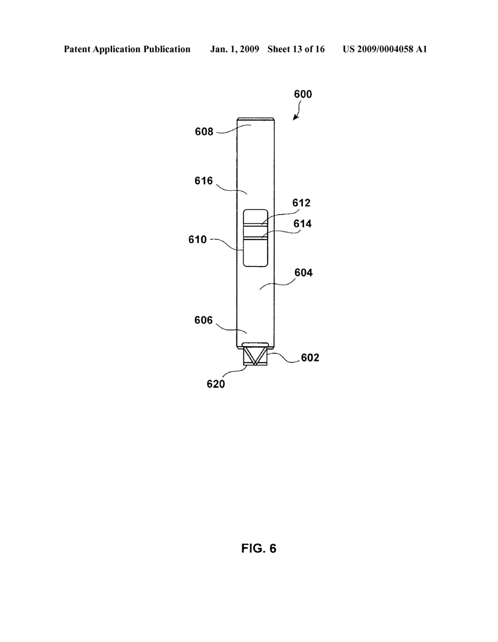 Device for handling and analysis of a biological sample - diagram, schematic, and image 14