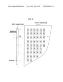 Color filter manufacturing apparatus, medium, and method with scheduled printing diagram and image