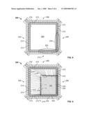 METHOD OF FABRICATING A TWO-SIDED DIE IN A FOUR-SIDED LEADFRAME BASED PACKAGE diagram and image