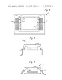 METHOD OF PACKAGE STACKING USING UNBALANCED MOLDED TSOP diagram and image