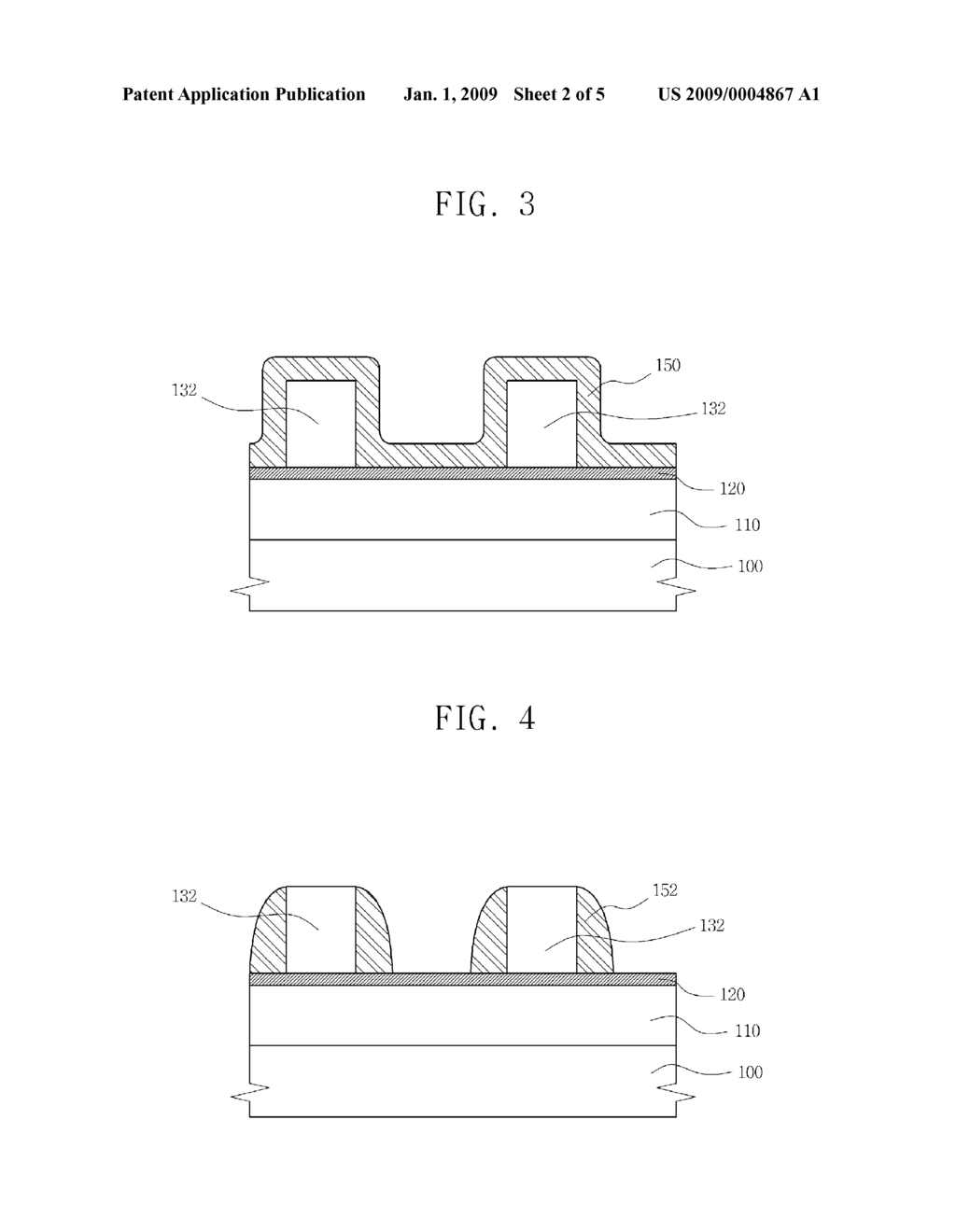 Method of Fabricating Pattern in Semiconductor Device Using Spacer - diagram, schematic, and image 03
