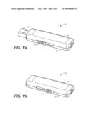 RETRACTABLE MEMORY DRIVE diagram and image