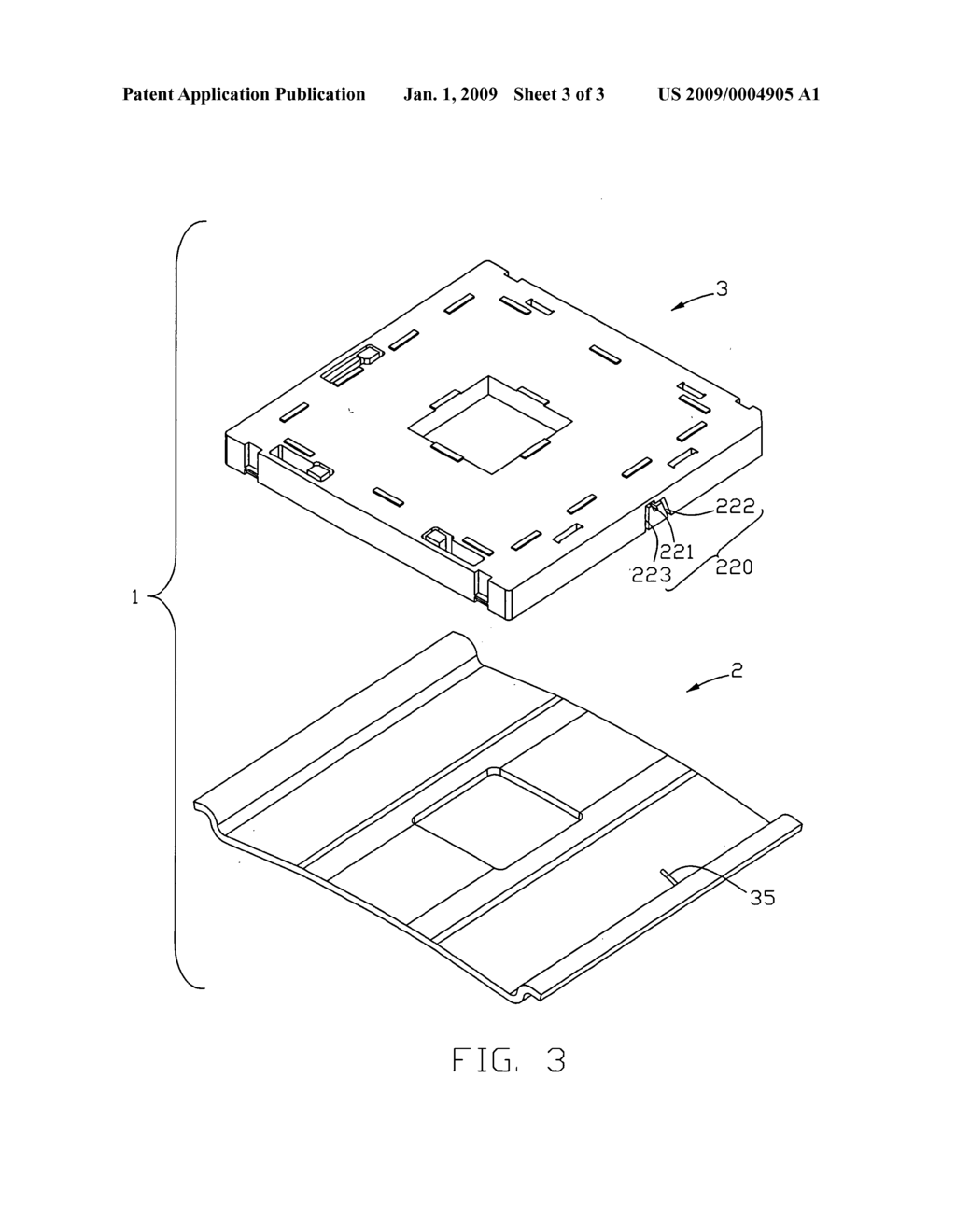 Electrical connector having locking mechanism - diagram, schematic, and image 04