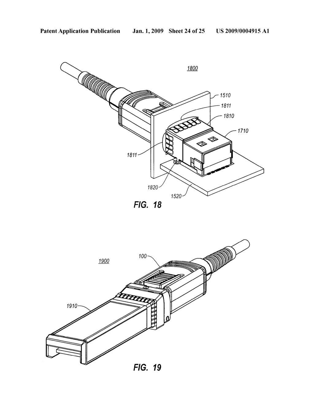 CONNECTOR RECEPTACLE WITH RECEPTACLE EMI SHIELD - diagram, schematic, and image 25