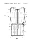 Buoyant Swim Garment diagram and image