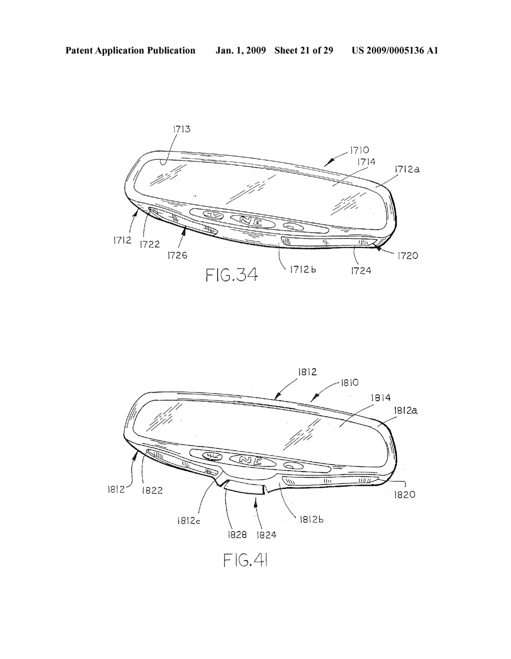 INTERIOR REARVIEW MIRROR SYSTEM WITH IDENTIFIER MODULE - diagram, schematic, and image 22