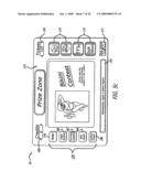 Dynamically reconfigurable real-time gaming system diagram and image