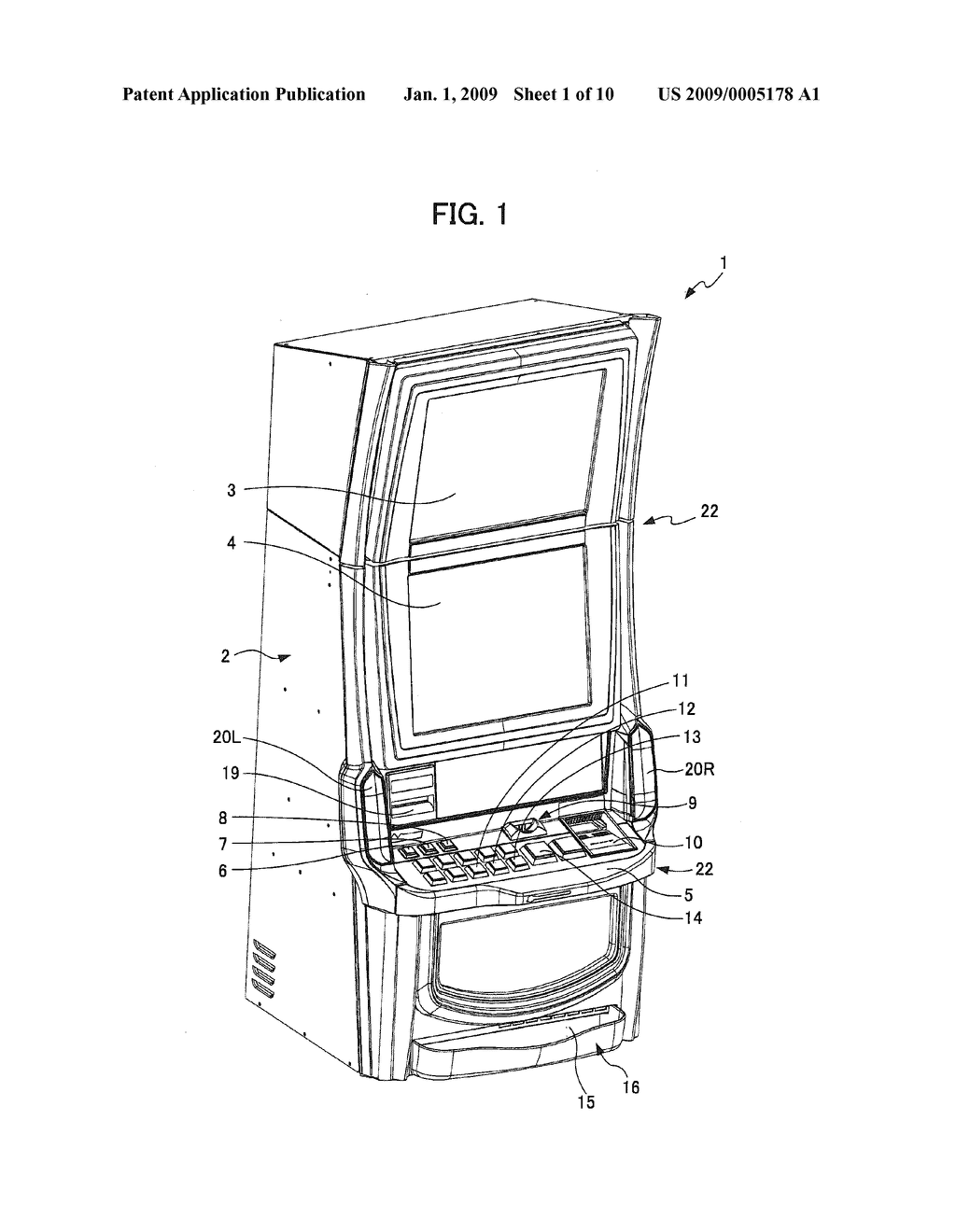 Gaming Machine - diagram, schematic, and image 02