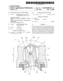 Gear stage of an actuating drive diagram and image