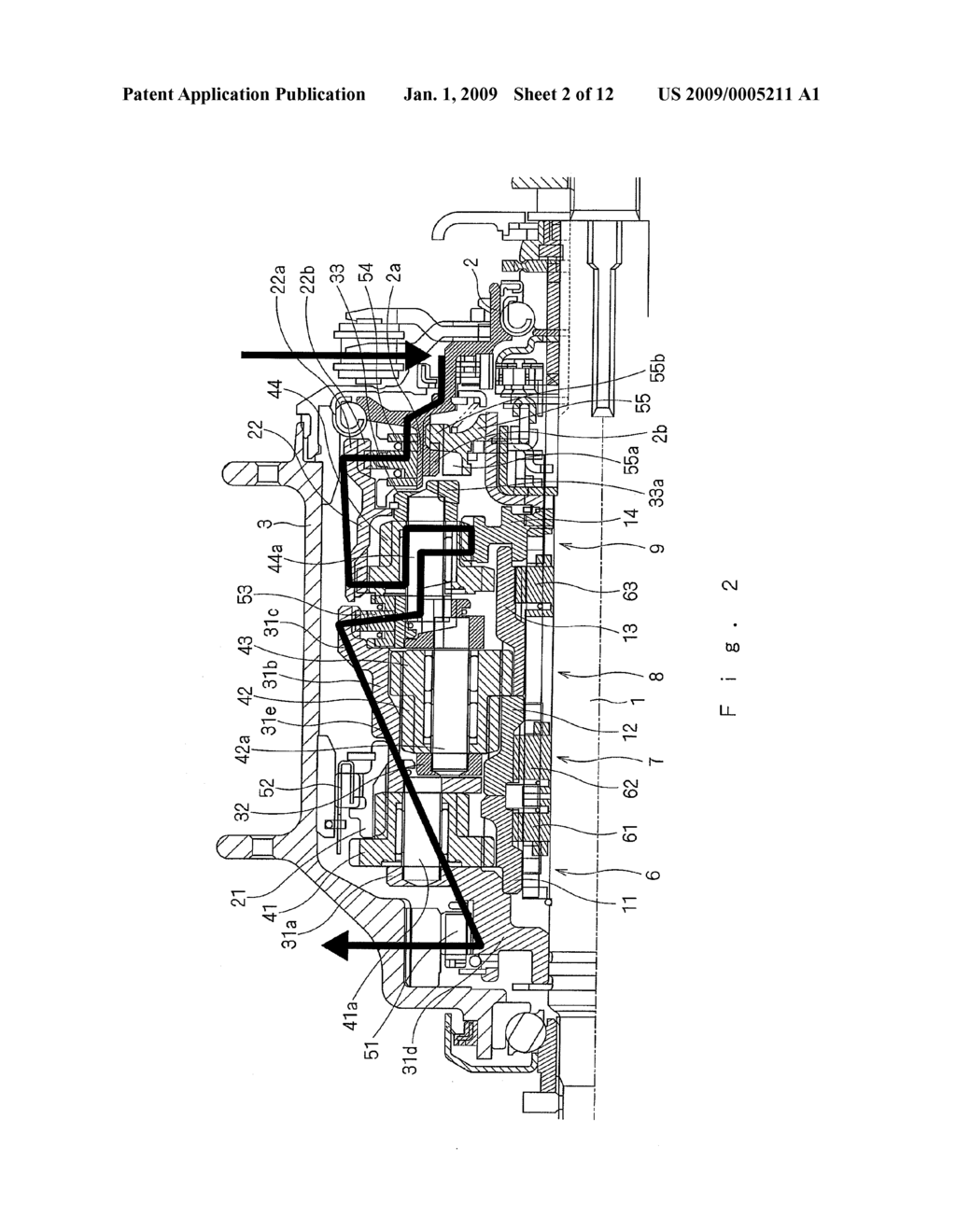 BICYCLE HUB TRANSMISSION - diagram, schematic, and image 03