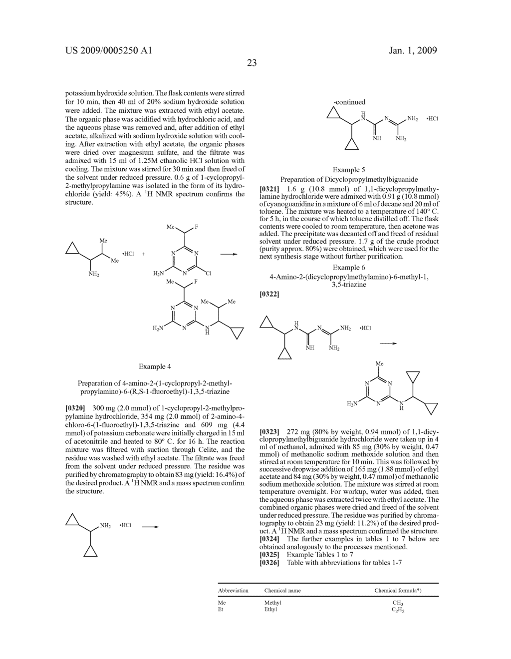Substituted 2,4-diamino-1,3,5-triazines, processes for their use as herbicides and crop growth regulators - diagram, schematic, and image 24
