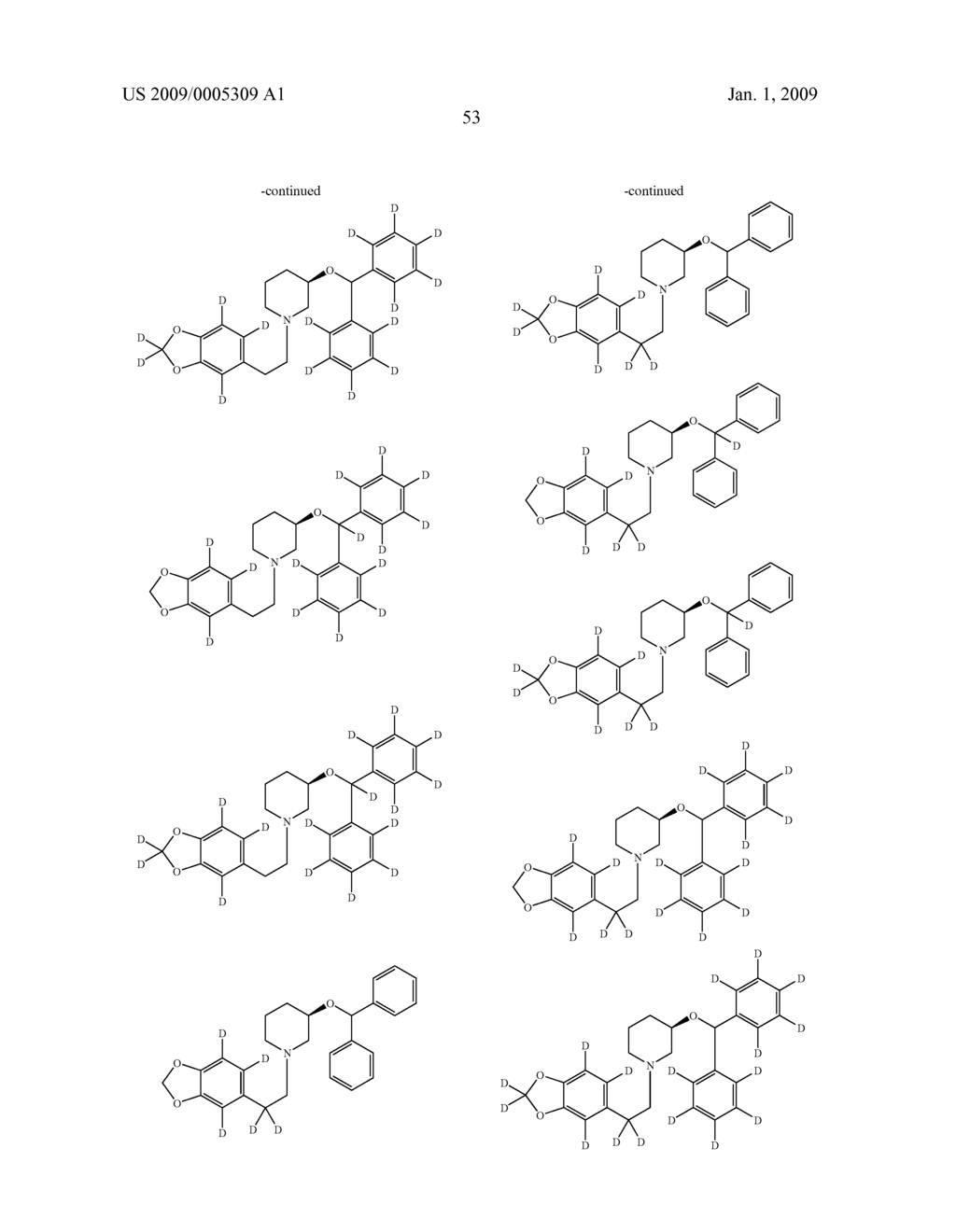 SUBSTITUTED PIPERIDINES - diagram, schematic, and image 54