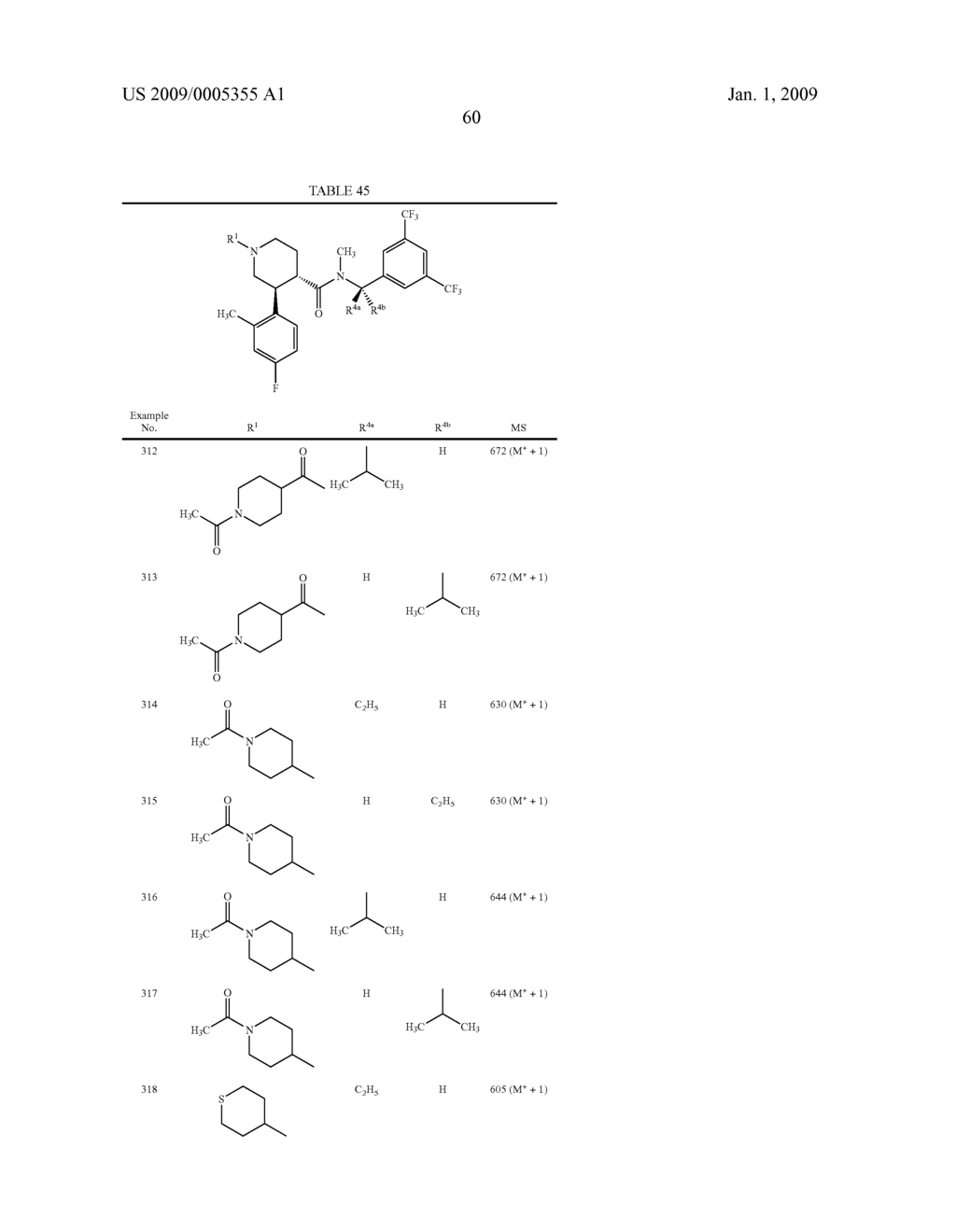 Piperidine Compound and Process for Preparing the Same - diagram, schematic, and image 61