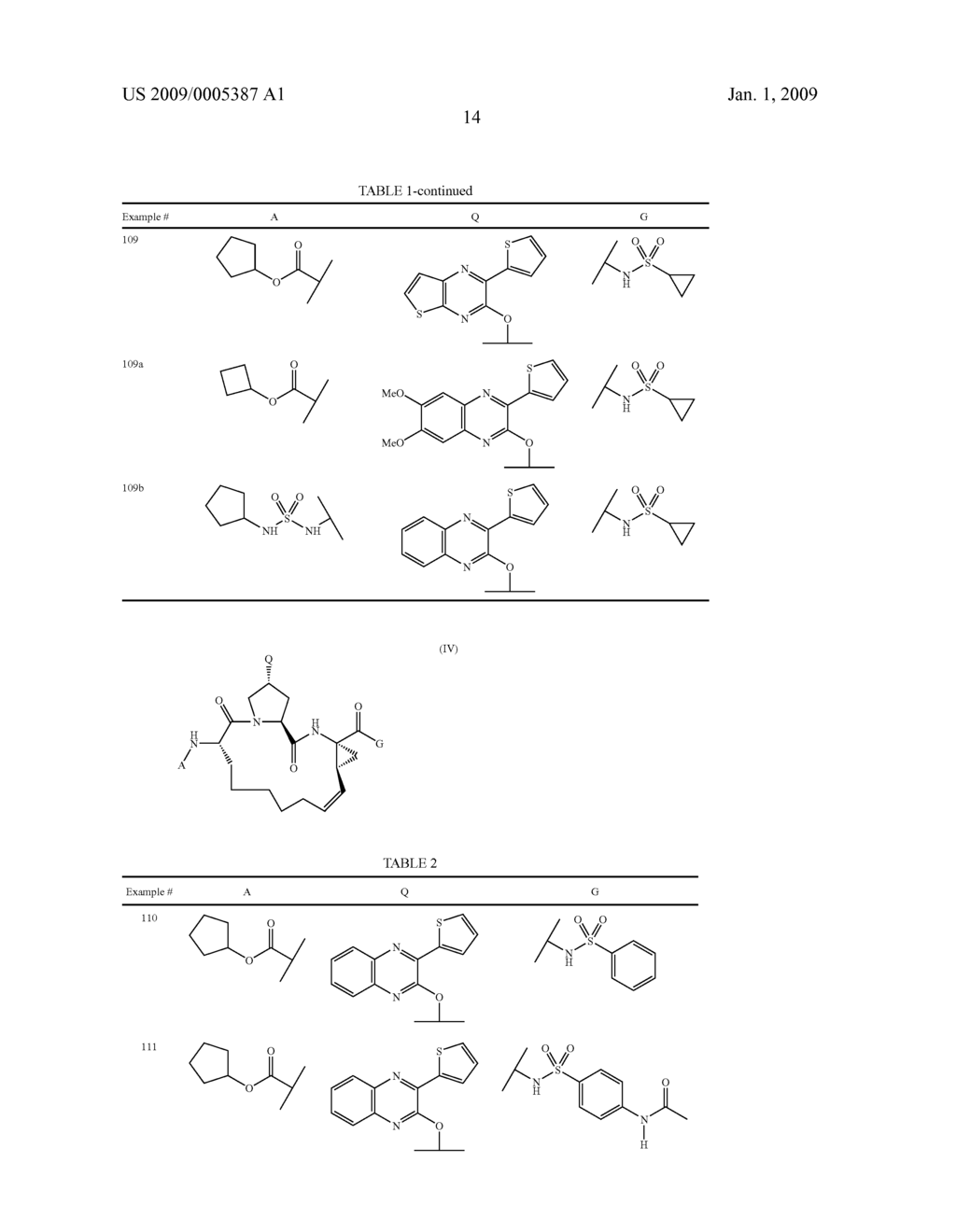 QUINOXALINYL MACROCYCLIC HEPATITIS C VIRUS SERINE PROTEASE INHIBITORS - diagram, schematic, and image 15