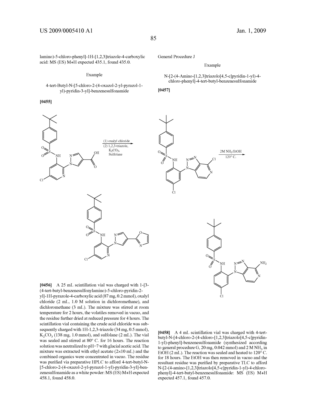 N-(2-(HETARYL)ARYL) ARYLSULFONAMIDES AND N-(2-(HETARYL) HETARYL ARYLSULFONAMIDES - diagram, schematic, and image 86