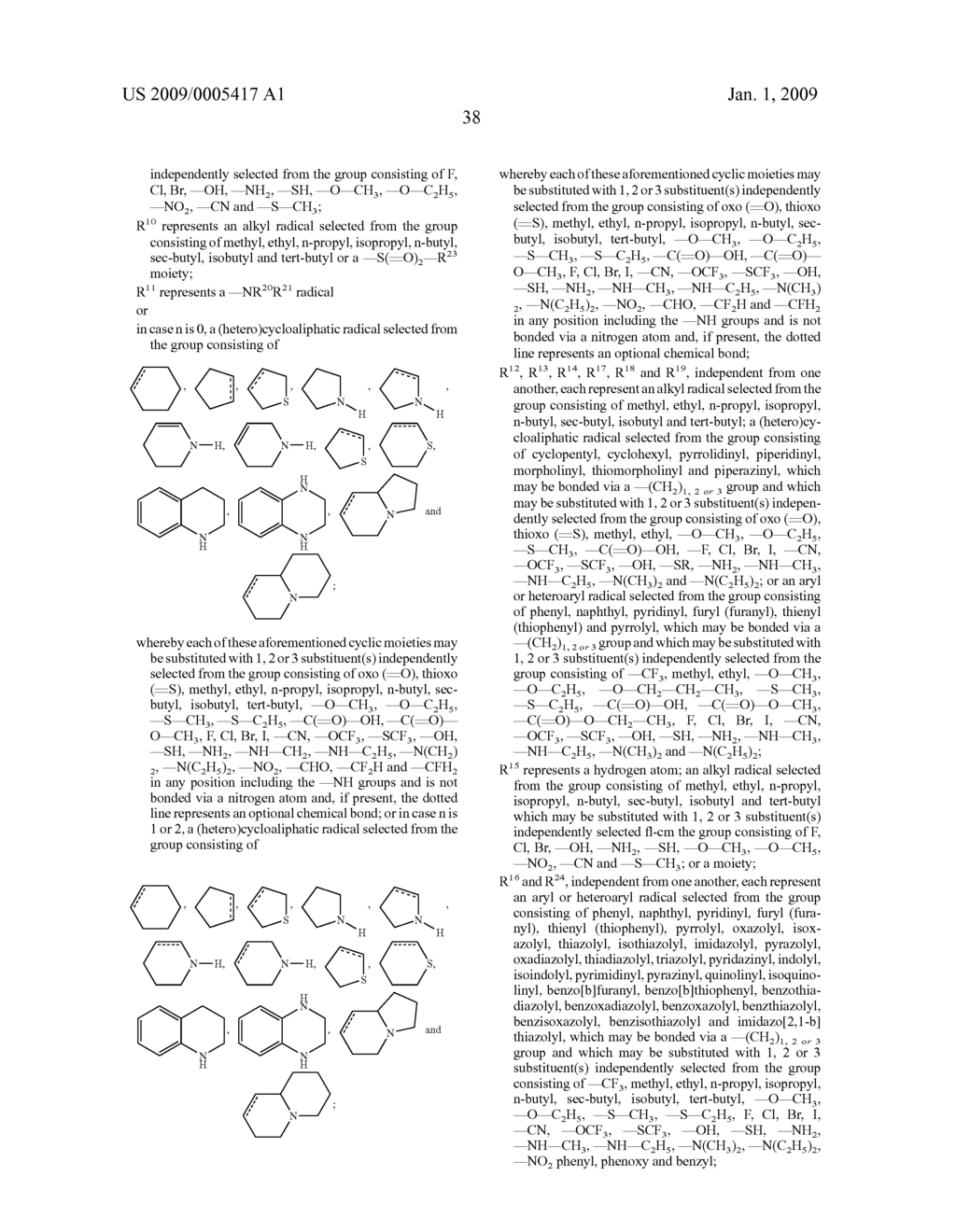 Substituted Indazolyl Sulfonamide and 2,3-Dihydro-Indolyl Sulfonamide Compounds, their Preparation and Use in Medicaments - diagram, schematic, and image 39