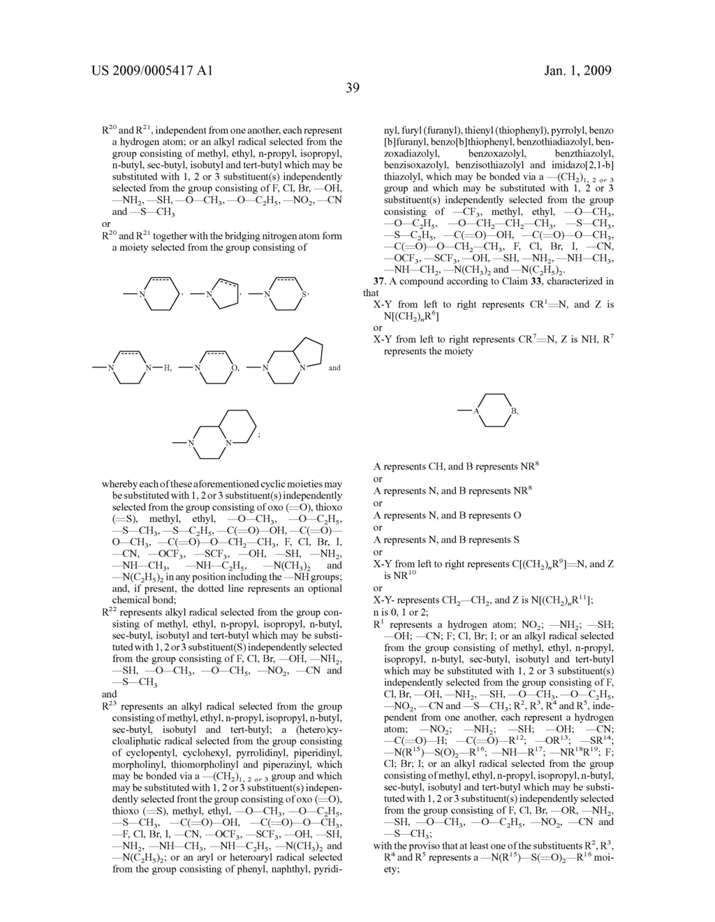 Substituted Indazolyl Sulfonamide and 2,3-Dihydro-Indolyl Sulfonamide Compounds, their Preparation and Use in Medicaments - diagram, schematic, and image 40